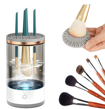 Limpiador Automático de Brochas de Maquillaje